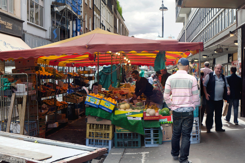 Berwick Street Market. Photo © Stu Smith | Flickr