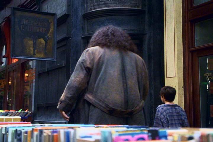 Exterior of The Leaky Cauldron in Harry Potter. Image: WarnerBros