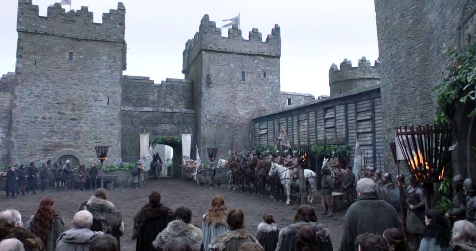 Castle Ward was digitally enhanced to become Winterfell in Game of Thrones. Photo: HBO