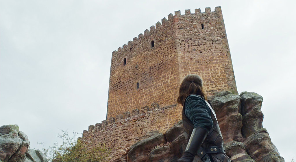 The young Ned Stark at Tower of Joy (Zafra Castle). Photo: HBO
