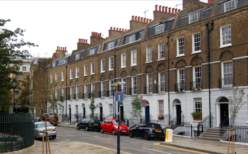 Claremont Square. Photo © Andy F | Wikimedia Commons 