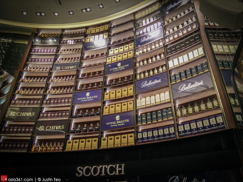 Wall of whisky