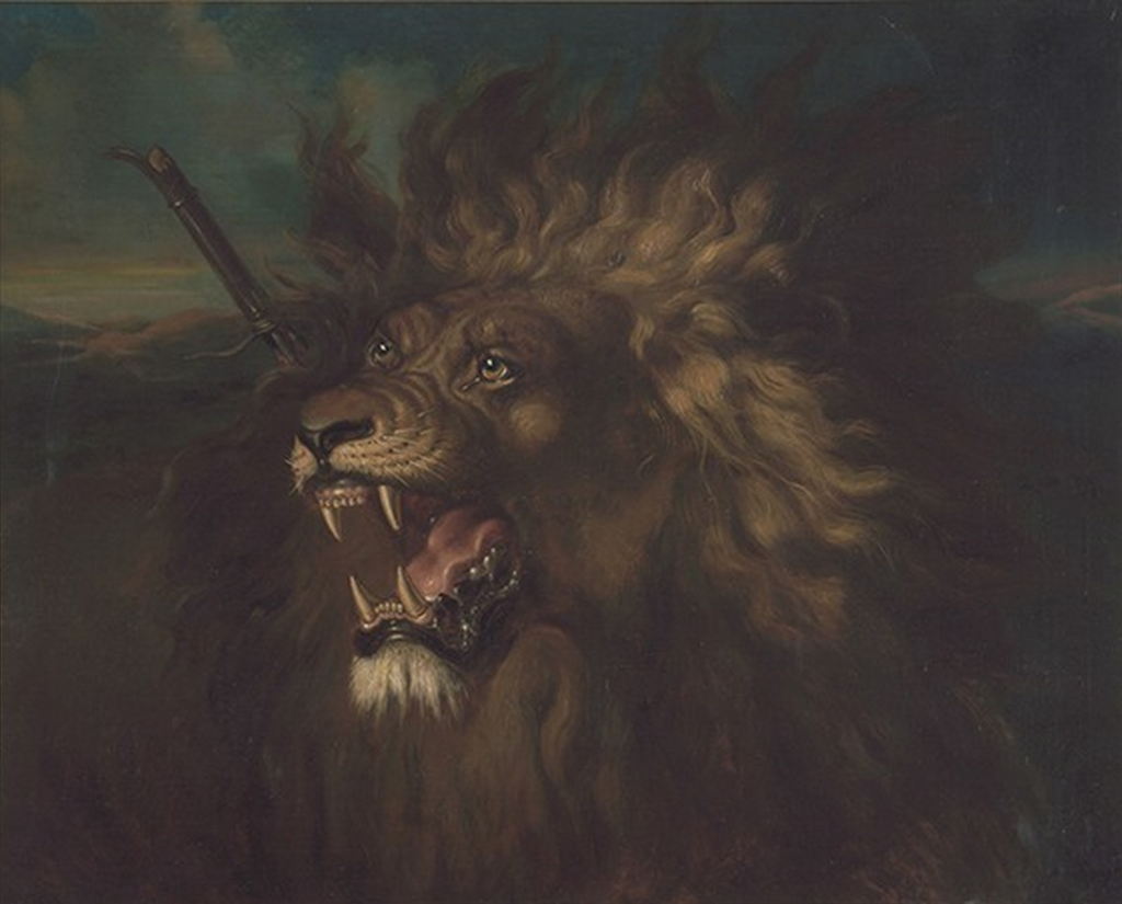 Wounded Lion artwork