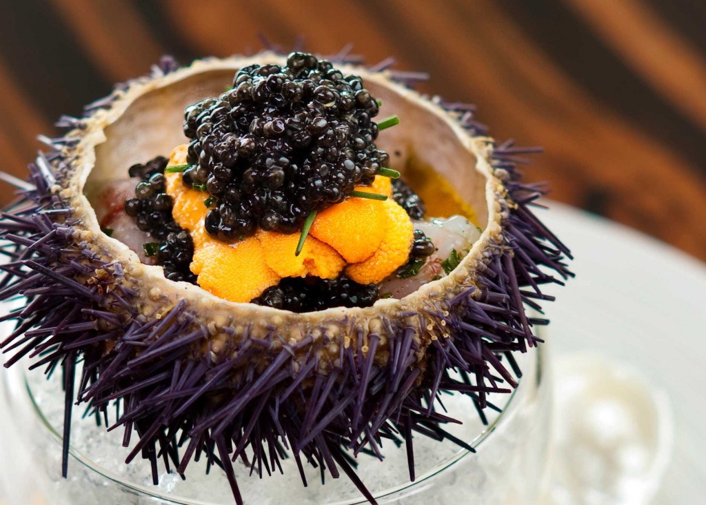 Waku--Ghin---Marinated-Botan-Shrimp-with-Sea-Urchin-and-Caviar-by-Waku-Ghin