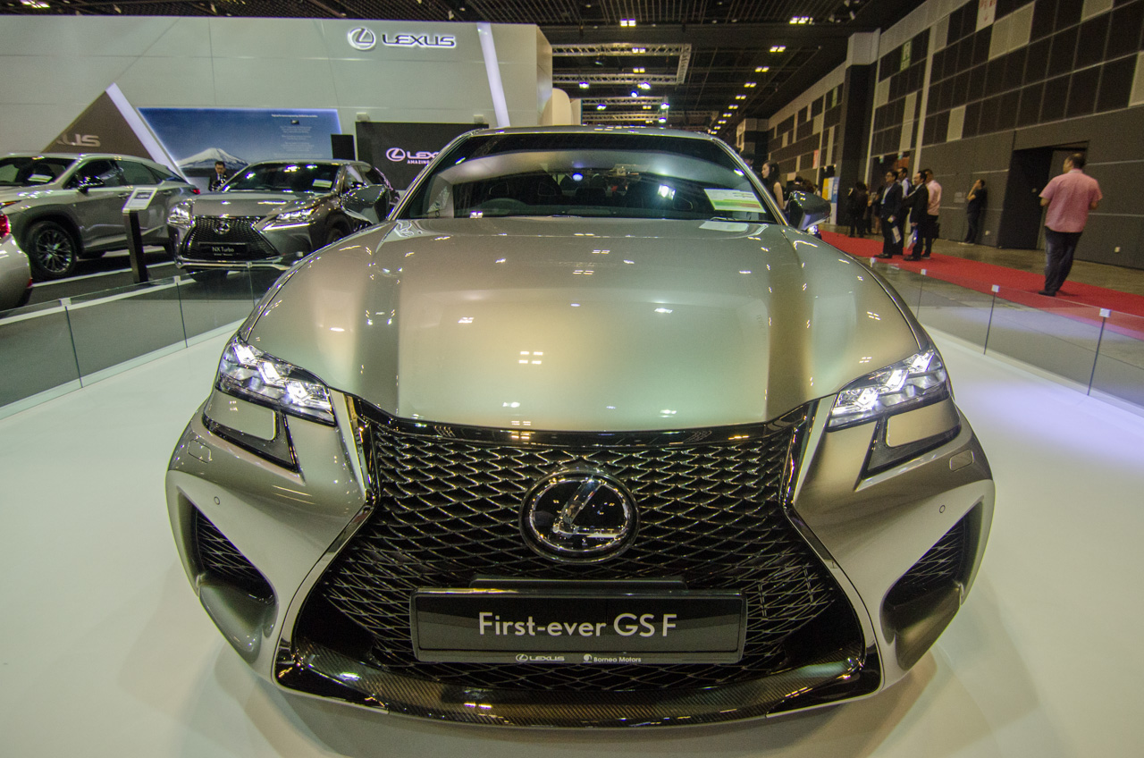 470 bhp luxury sports sedan, the Lexus GS-F. Photo © Justin Teo.