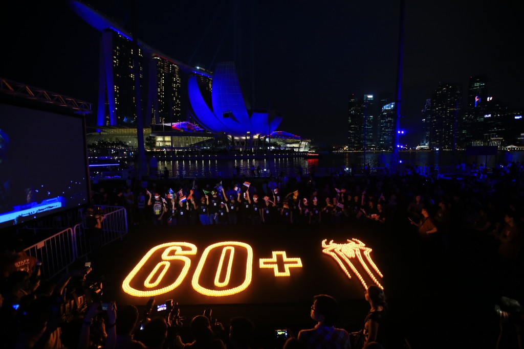 Earth Hour in Singapore 2014