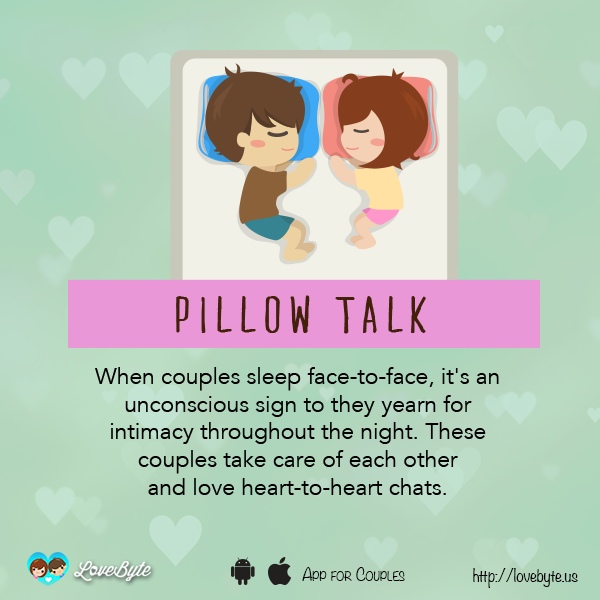 love pillow talk
