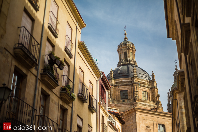 The beautiful city of Salamanca was our first stop for our day trip out of Madrid. Photo © Katherine Goh.