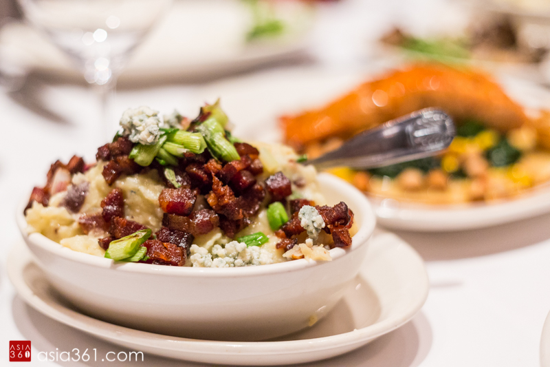 Blue Cheese Mashed Potatoes with Nueske's Bacon