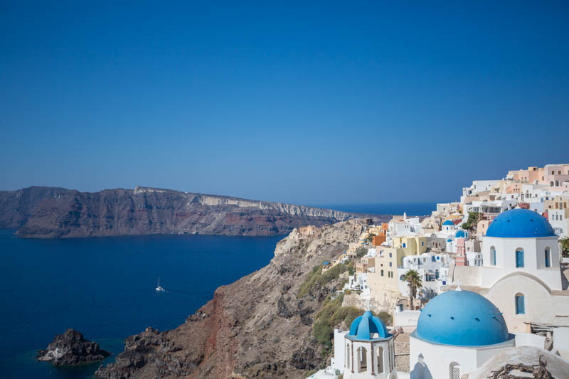 Santorini in Greece is a dream destination for many. Photo © Katherine Goh.