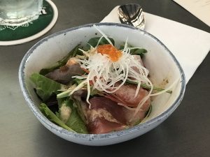 sashimi salad