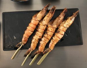 Ebi (Tiger Prawn) with Teriyaki Sauce