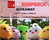 GIVEAWAY: 3 X $50 ShopBack CashBack and Cashback Troopers Plushies Set