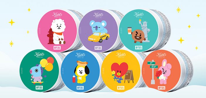 Get Your Hands on This Coveted “BT21 Meets Kiehl’s in New York City” Collection