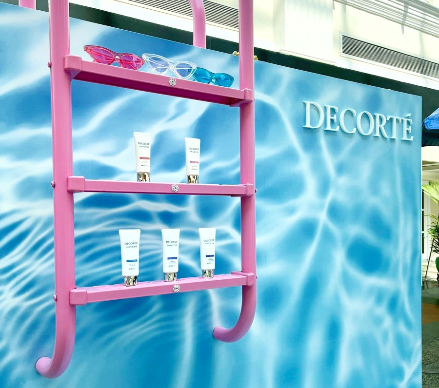 DECORTÉ's Pool-Themed Sun Shelter Pop-up Lets you Discover Sun Shelter ...