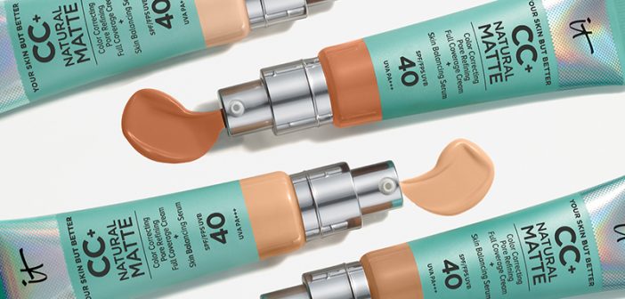 IT Cosmetics Launches Revolutionary Products: CC+ Natural Matte SPF 40 and Confidence in a Gel Cream Oil Control